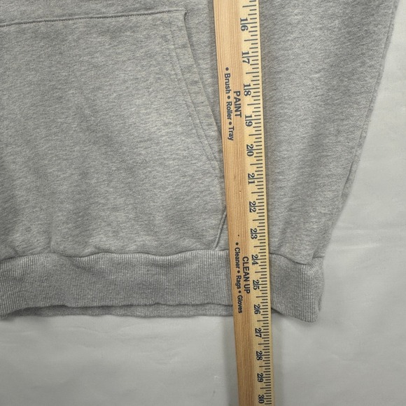 Under Armour Mens ColdGear Hoodie Gray Heather Logo Pullover Sweatshirt Large - Picture 6 of 6